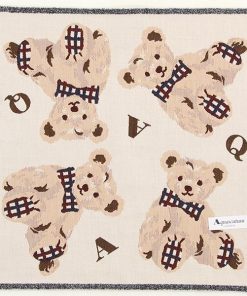 アクアスキュータム ゴブラン織 ガーゼハンカチ 【Aquascutum】