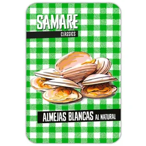 ALMEJA BLANCA AL NATURAL SAMARE