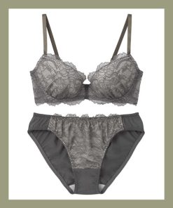 AMPHI(ワコール) ブラジャー ショーツセット 「まる胸メイク」A〜Gカップ 推し活・推し事応援 ブラ&ショーツセット