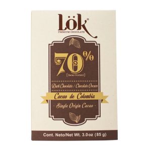 Chocolate Oscuro 70% Cacao, 85g