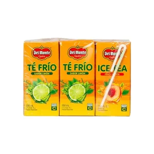 Té Frio Del Monte Variedad 330mL 6Pack