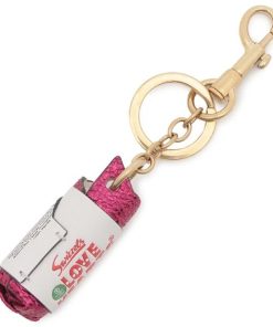 ANYA HINDMARCH アニヤハインドマーチ キーホルダー ラブハート ピンク マルチカラー メンズ レディース ユニセックス 5050925162821