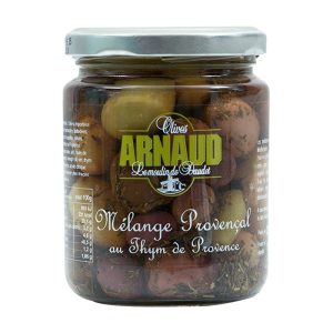 Aceitunas Mezcla Provenzal con Tomillo, 260g