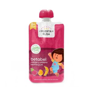 Papilla de Betabel Mango y Plátano, 100g